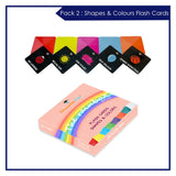 Jumbo pack of Flash cards and jigsaw puzzle (Pack of 4)