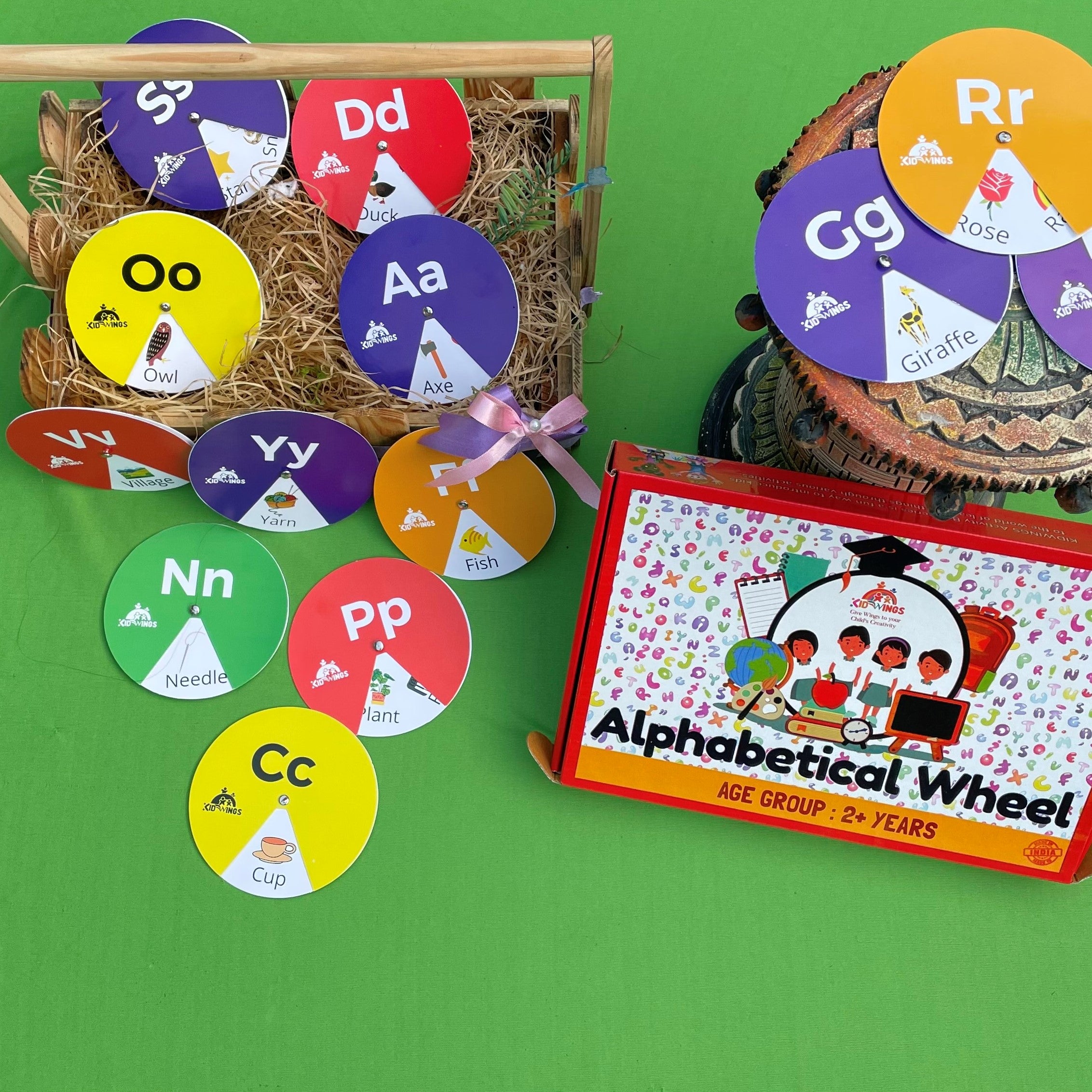 Alphanet Wheel Alphabetical Wheel – Fububox