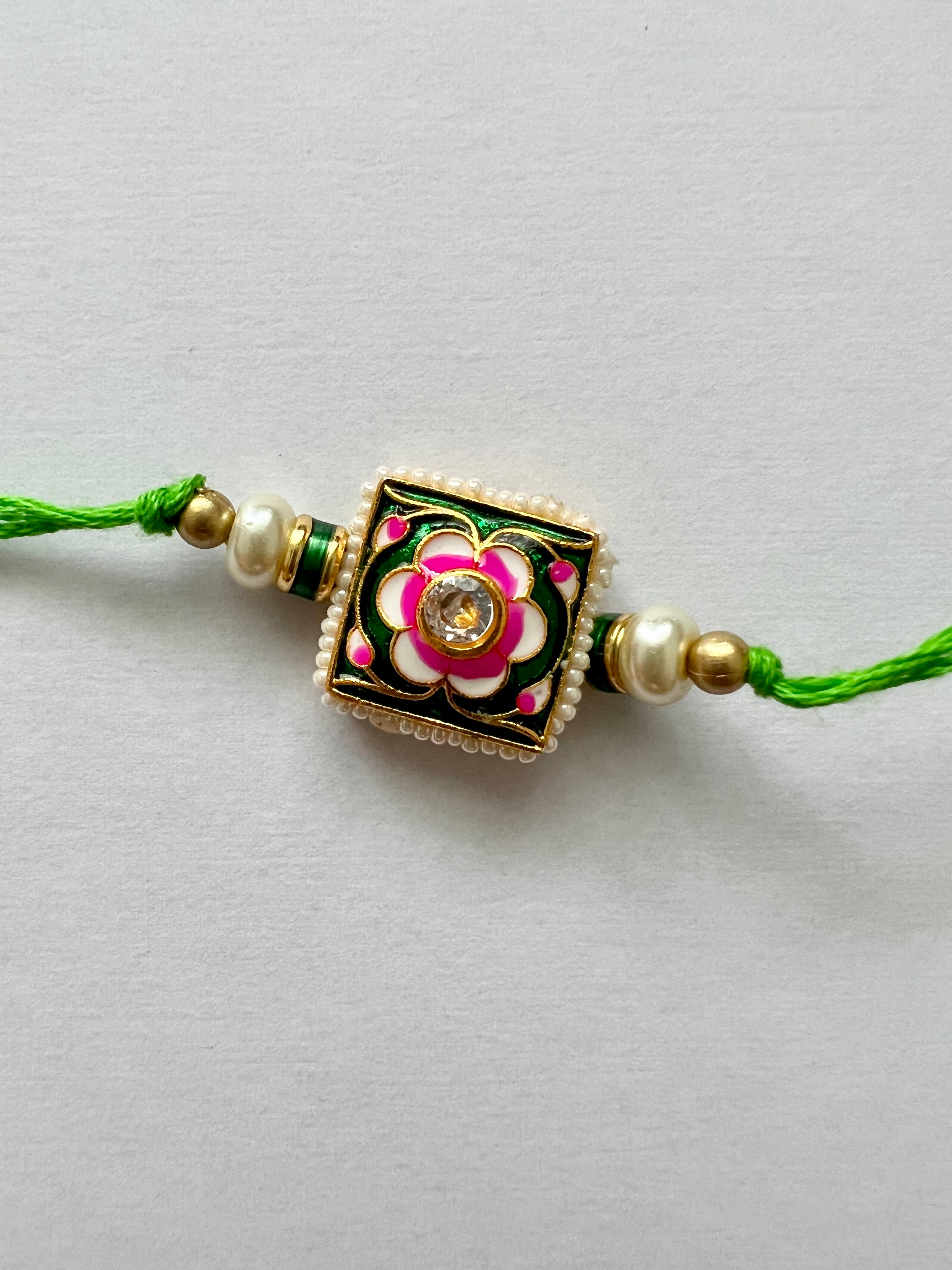 "Dor” Meenakari Rakhi