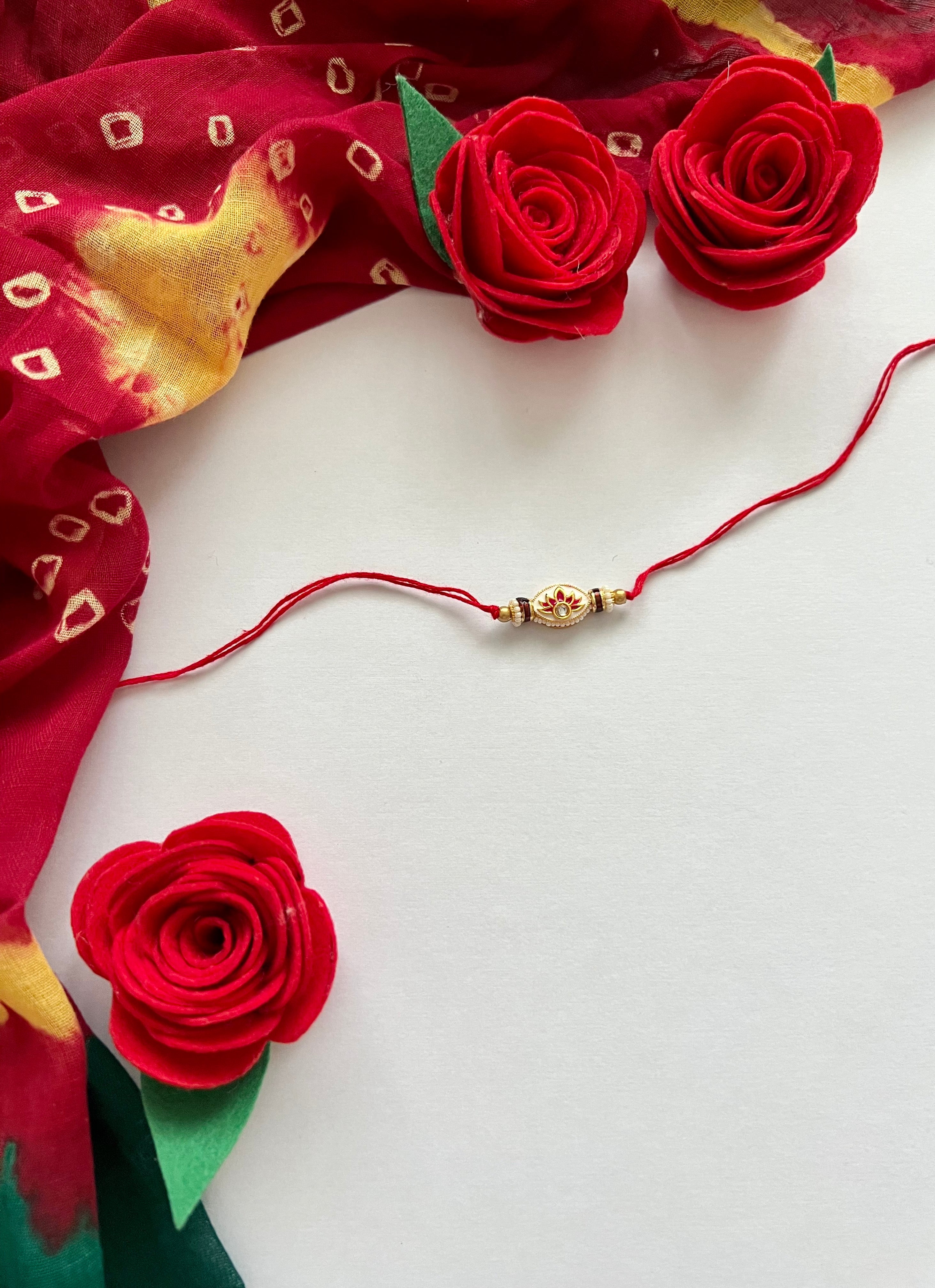 "Neerja" Meenakari Rakhi