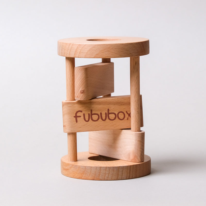 Wooden Rattle for babies 0-2 years