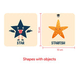 Shapes and Colours Flash Cards